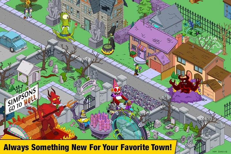 The Simpsons Tapped Out mod download
